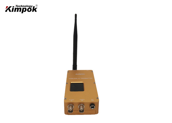 Trasmettitore video wireless a lungo raggio da 5 W con potenza RF completa Ingresso BNC da 1,2 Ghz