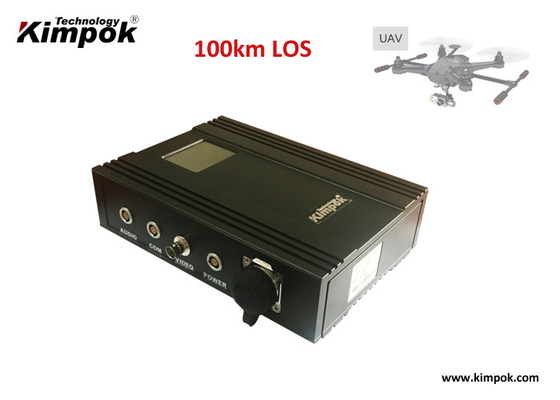 trasmettitore del UAV di 100km COFDM video con l'amplificatore 5W