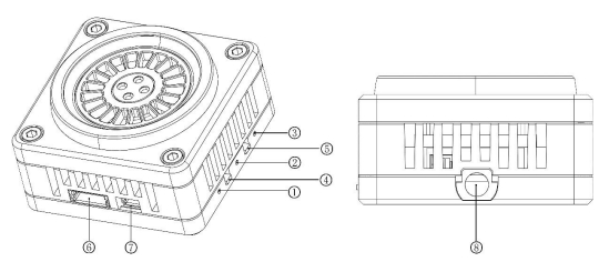 1.2G 5W Drone VTX Analog Video Transmitter 1.2GHz Image Transmission UAV RC Drone 9CH VTX 0