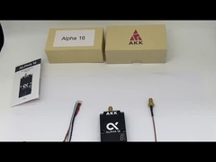 AKK Alpha16 Trasmettitore video wireless 5.8G 16W FPV VTX 96CH per la trasmissione di immagini da drone RC