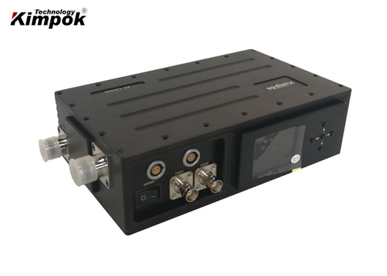 trasmettitore senza fili di 3-5km COFDM video con audio bidirezionale e crittografia di AES