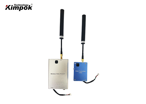Kit di ricezione e trasmissione video UAV 3.3Ghz 8CHs VTX VRX per corse FPV a lungo raggio