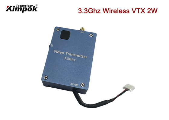 Kimpok 3.3Ghz Analog Video Transmitter VTX per la trasmissione FPV a lungo raggio