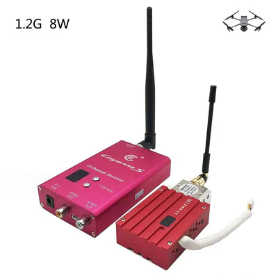 rosso 1.2Ghz 8W Digital Vtx Fpv Con 8 Canali