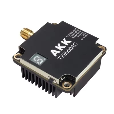 Trasmettitore video AKK 8W 5.8G Ultra Video Transmission 5.8Ghz per drone, 8W VTX, 96CH
