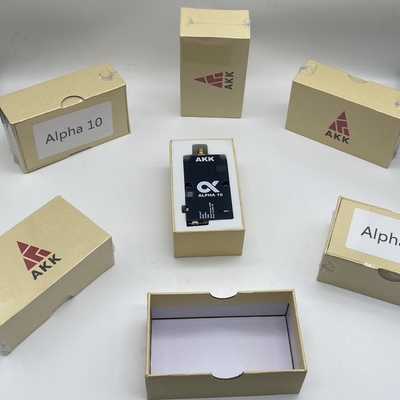 AKK 5.8G 10W VTX Alpha10 Video Transmitter Supporto audio intelligente con 80 CH Drone RC accessori