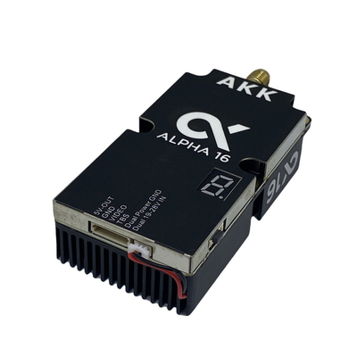 AKK Alpha16 Trasmettitore video wireless 5.8G 16W FPV VTX 96CH per la trasmissione di immagini da drone RC