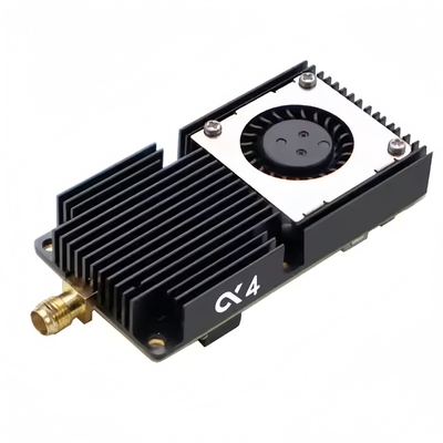 Trasmettitore Video Drone AKK Alpha4 VTX 5.8G FPV 4W 8CH Trasmettitore Video a Lungo Raggio Ultra
