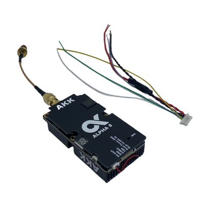 AKK 8W VTX Alpha8 Trasmettitore video wireless 80CH 5.8G 8W 5W 3W 1W Potenza di supporto Smart Audio