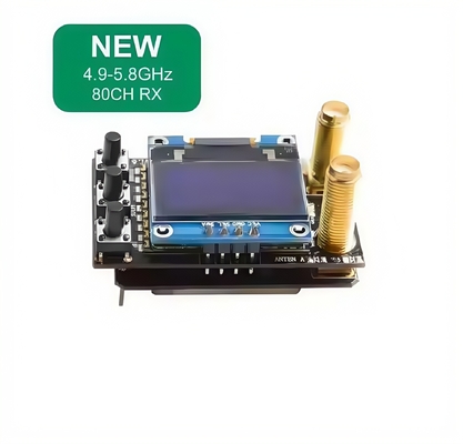 AKK Diversity RX da 4.9G a 5.8G FPV VRX ricevitore video wireless 80CH per droni da corsa RC FPV