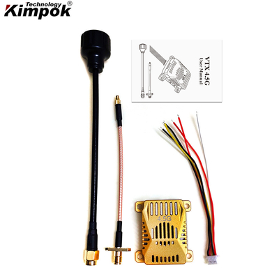Trasmettitore video wireless 4.5Ghz 2.5W 20km FPV VTX 4.5G Trasmissione immagini VTX UAV per droni RC
