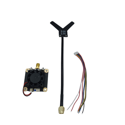 2.2G 1.6W Drone Analog Video Transmitter 2.2Ghz FPV VTX Trasmissione video a lungo raggio