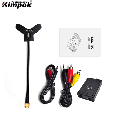 1.6G FPV VRX 1.6Ghz Analog Wireless UAV Video Transmitter per la trasmissione di immagini a lungo raggio con droni