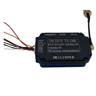 Trasmettitore video wireless 1.2G 1.3G 5W 32CH FPV VTX 25mW 2000mW 5000mW Video Link