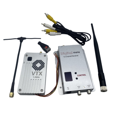 Trasmettitore e ricevitore video wireless 1.2G 5W 1.2Ghz FPV VTX VRX per drone da corsa RC VTX