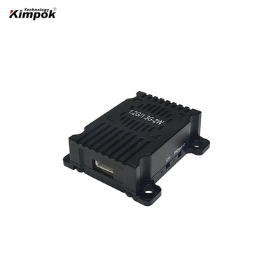 Trasmettitore video FPV da 1.2G 2W, VTX per drone a 1.2 GHz con alimentazione DC 12V per trasmissione immagini