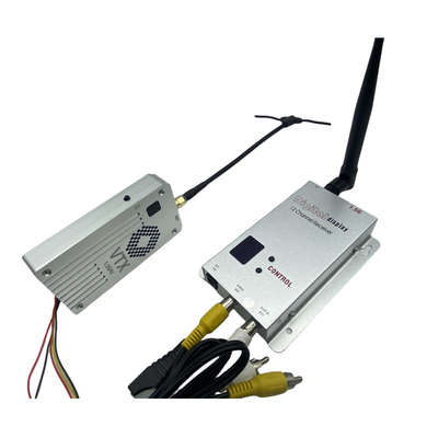 1.5G 5W FPV Wireless Video Transmitter e Receiver 20km Long Range VTX VRX RC Racing