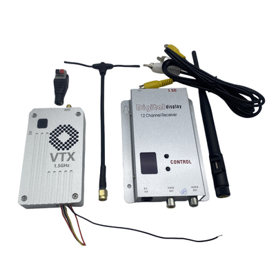 1.5G 5W FPV Wireless Video Transmitter e Receiver 20km Long Range VTX VRX RC Racing