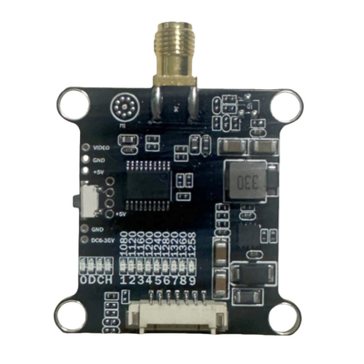 Trasmettitore video wireless per drone FPV da 1.2 GHz, 1.2G, 1.6W di potenza RF VTX, 8 canali