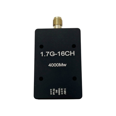 Trasmettitore video analogico FPV da 1,7 GHz 4W con VTX wireless a lungo raggio per video UAV TX