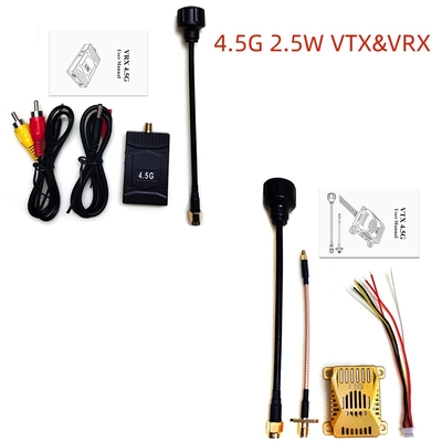 2.5W Potenza di trasmissione 4.5G Trasmettitore e ricevitore video analogico per 1 uscita video audio FM Vp-p