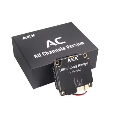 Trasmettitore video UAV AKK 5W FPV VTX 96CH Trasmettitore video supporto Smart Audio Video Link