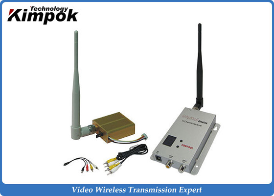 Trasmettitore analogico 8CHs 700mW 1.2Ghz 1400m di Kimpok il video trasmette la distanza