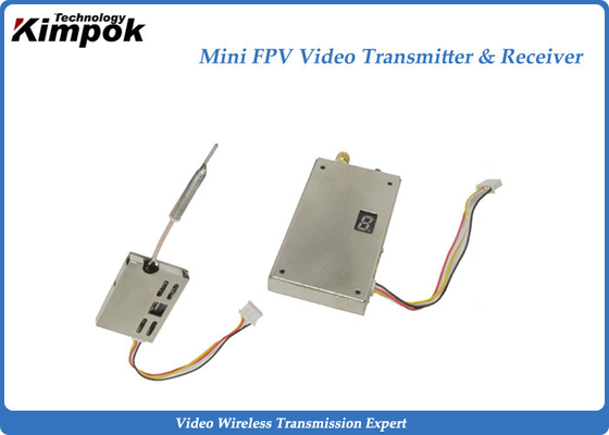 Mini Analog Video Sender, video CC 12V del trasmettitore e del ricevitore del CCTV 5.8Ghz